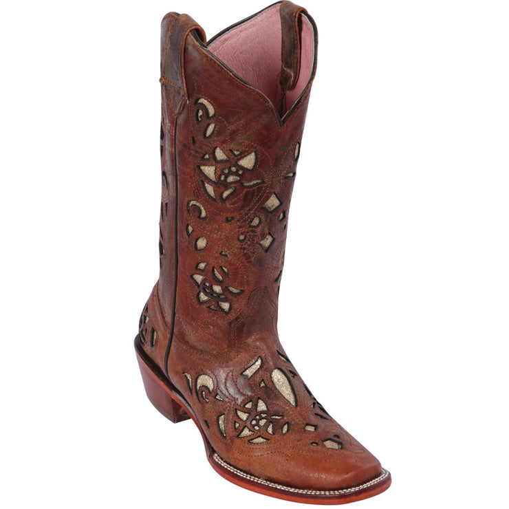 Quincy Square Toe Western Cowgirl Boots - Q312L6250