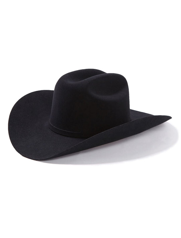 Stetson El Patron Premier 30x Black Cowboy Felt Hat