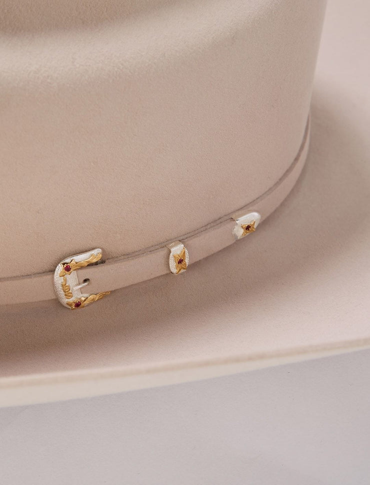 Stetson El Patron Premier 30x Silverbelly Cowboy Felt Hat