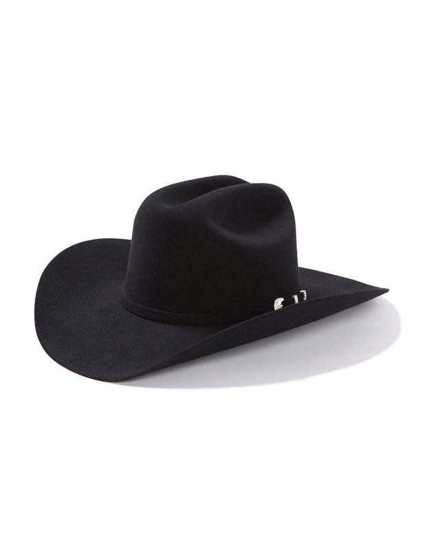 Stetson 10x Shasta Black Premier Felt Cowboy Hat