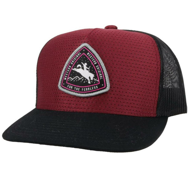 Hooey Summit Snapback -Mrn/Blk