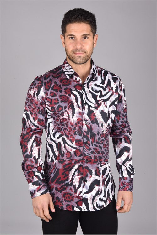 Platini Men's Long Sleeve Shirt - SJL7082 (Plus Size) Guadalajara Western Wear Platini Men's Long Sleeve Shirt - SJL7082 (Plus Size) Guadalajara Western Wear