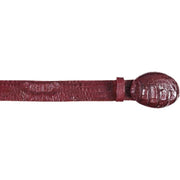 Los Altos Caiman Hornback Cowboy Belt