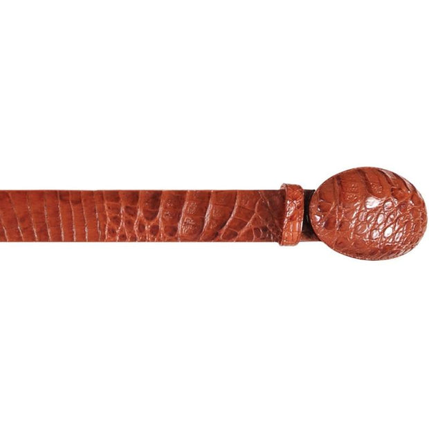 Los Altos Caiman Belly Cowboy Belt