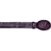 Los Altos Caiman Hornback Cowboy Belt