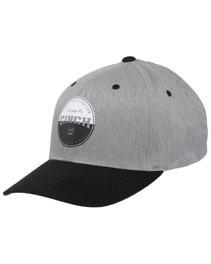 Cinch Men's Fitted Raised Logo Baseball Hat